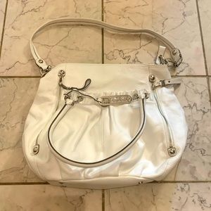 B. Makowsky white large purse.